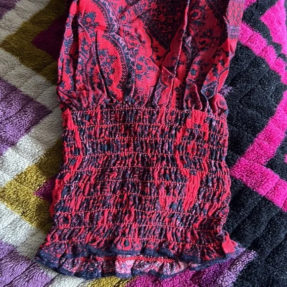 Free People Strapless  Romper Onesie Medium - Picture 2 of 8
